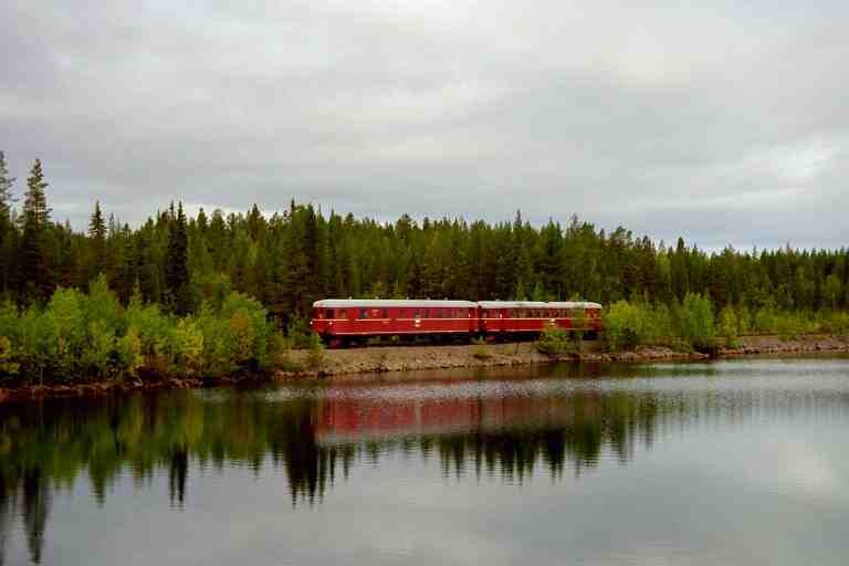 Det norske motortog ved Harsprnget